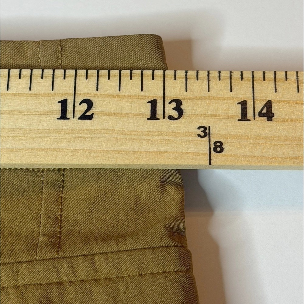 Lululemon Cargo Shorts Women 4 Ochre Tan High Rise Utility Hiking Pockets - Picture 7 of 7